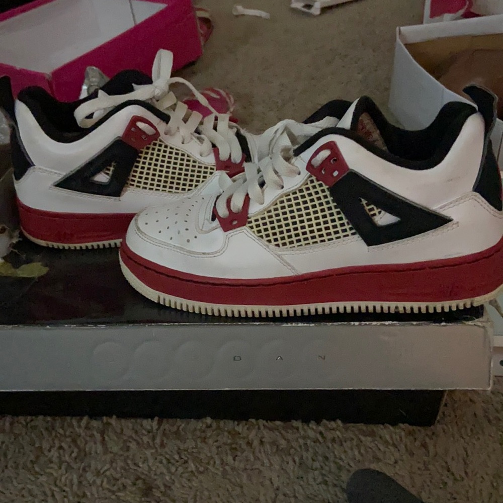 Jordan’s. Used a couple times. Great condition